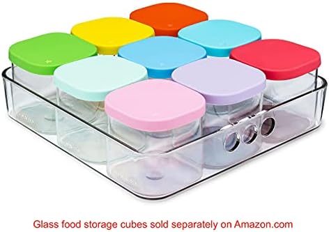 Yumbox Food Storage Organizer Bin, Clear Plastic Bins for Pantry, Kitchen, Fridge, Cabinet Organization and Storage, with Side Grips - Image 2