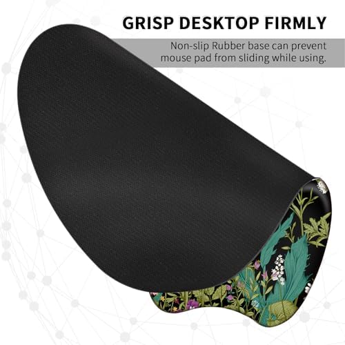 EooCoo Ergonomic Mouse Pad with Wrist Rest, Memory Foam Support Mousepad - Image 6