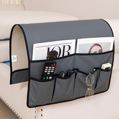 HAOMAIJIA Sofa Armrest Organizer, Remote Control Holder for Recliner Couch by HAOMAIJIA