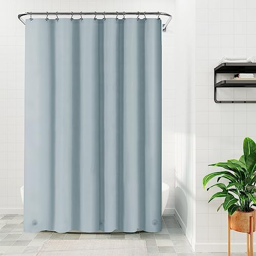 Barossa Design Shower Curtain Liner Standard Size, Stone Blue - Image 6