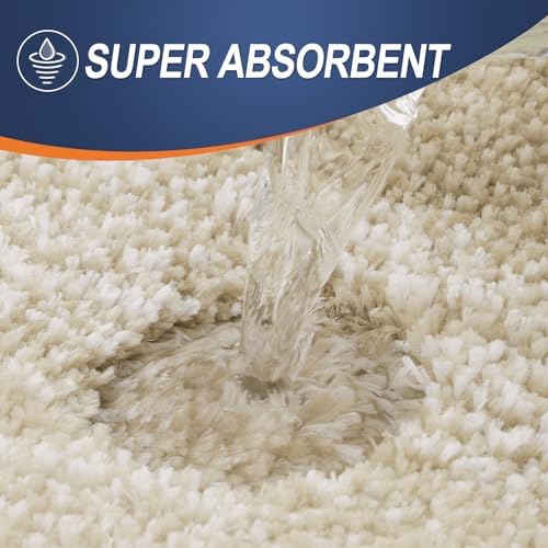 OLANLY Bathroom Runner Rug 47x17, Extra Soft Absorbent Microfiber Bath Rugs - Image 3