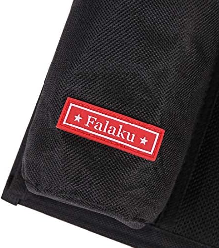 Bedside Caddy,5 Pockets Bedside Organizer Caddy Under Mattress,Holds Water Bottles,Magazines,Books (Black) - Image 4