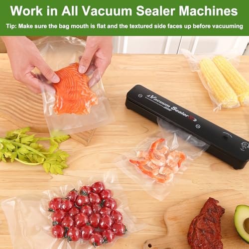 Vacuum Sealer Bags for Food Storage, 8" x 12" Vacuum Seal Bags, 110 Count - Image 6