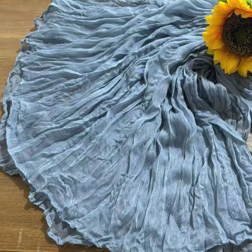 20Pack Dusty Blue Cheesecloth Table Runner 10Ft Gauze Table Runner - Image 6