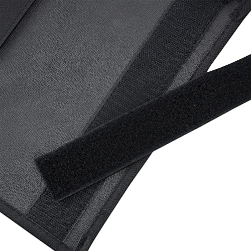 Hanging Bedside Caddy,Bedside Organizer Caddy for Bed Rails(4 Pockets-Black) - Image 6