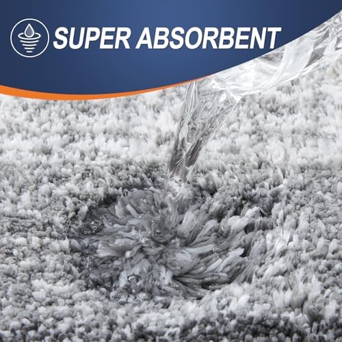 OLANLY Small Bathroom Rugs 30x18, Extra Soft Absorbent Microfiber Bath Rugs - Image 4