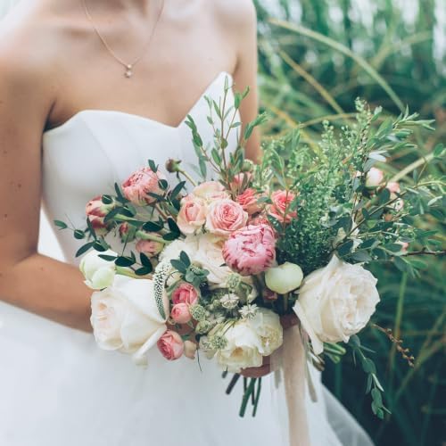 Real Eucalyptus Stems Greenery Decor 20PCS 17" Dried Willow Eucalyptus Plant Preserved Greenery Stems for Home Vase Filler Wedding Flowers Arrangement Spring Decorations - Image 4
