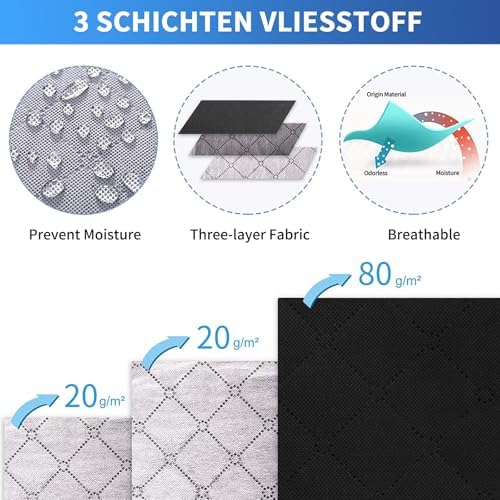 Fixwal Under Bed Storage Bags 6 Pack Underbed Containers for Clothing - Image 3