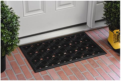 Calloway Mills 103621830 Nobe Rubber Doormat 18" x 30" - Image 2
