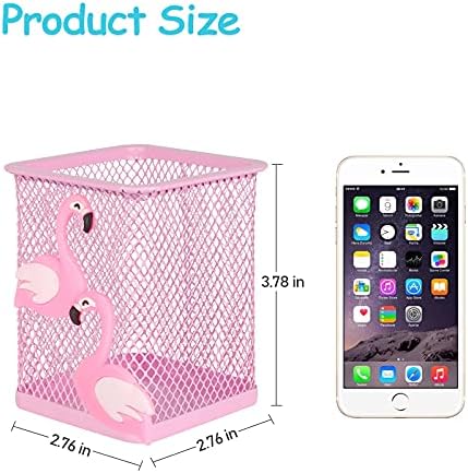 Trycooling 2 Pack Metal Pen Pencil Holder, Square - Image 5