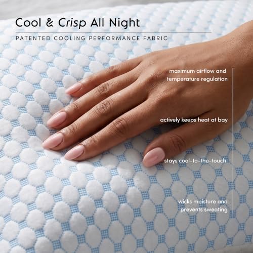 Nestl Cooling Memory Foam Pillow, Toddler, 2-Pack - Image 2