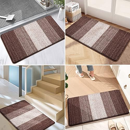 Kitinjoy Indoor Outdoor Door Mat, 47x20 Non-Slip Dirt Trapper Doormats - Image 6