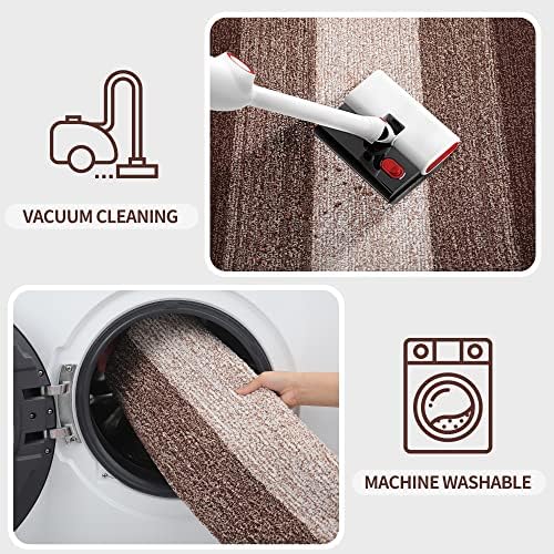 Kitinjoy Indoor Outdoor Door Mat, 47x20 Non-Slip Dirt Trapper Doormats - Image 5