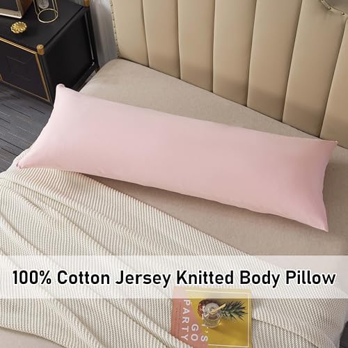 WhatsBedding Memory Foam Body Pillow with Cover, Long Bed Pillow for Adults - Image 5