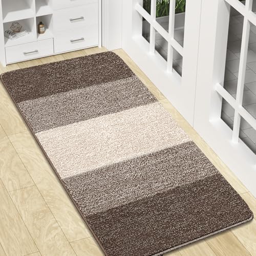 Kitinjoy Indoor Outdoor Door Mat, 47x20 Non-Slip Dirt Trapper Doormats by Kitinjoy