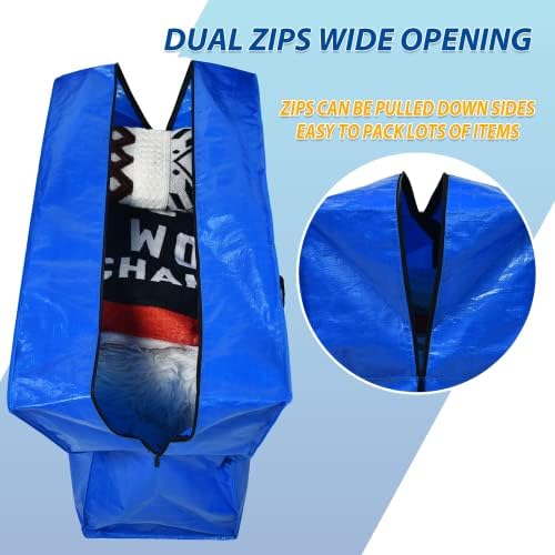 Extra Large Storage Bags, 57 Gallon XXL Jumbo Large Moving Bags Heavy Duty - Image 5