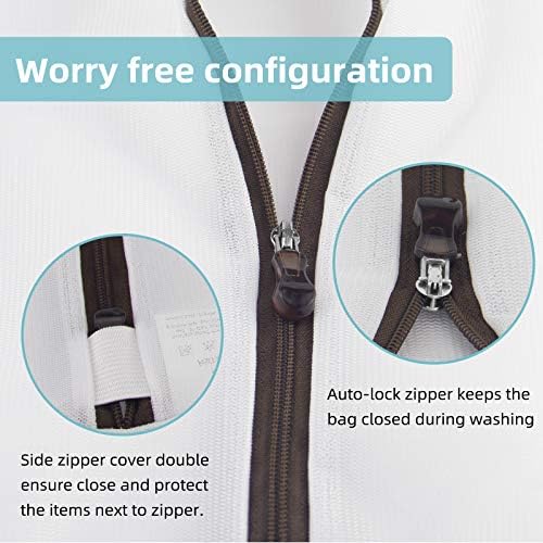 GOGOODA Mesh Laundry Bags for Delicates Durable Protective Wash Bags - Image 3