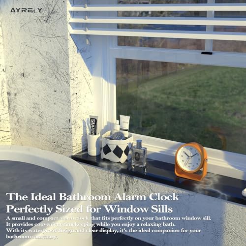 AYRELY® 3.5" Small Analog Travel Alarm Clock, Battery Operated Desk Clock - Image 5