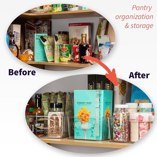 ClearSpace Pantry Organizers and Storage and Cabinet Organizer, 2 Pack - Image 2