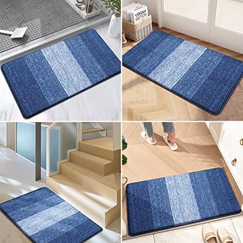 Kitinjoy Indoor Outdoor Door Mat, 34x21 Non-Slip Dirt Trapper Doormats - Image 6