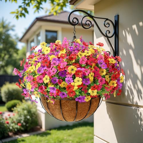 Alupssuc 24 Bundles Artificial Daisy Flowers UV Resistant for Outdoor Decor - Image 6