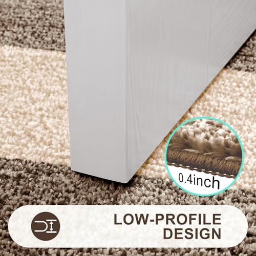 Kitinjoy Indoor Outdoor Door Mat, 47x20 Non-Slip Dirt Trapper Doormats - Image 4