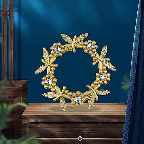 2 Pack Gold Dragonfly Curtain Tiebacks Round Gold Drapery Holdbacks - Image 6