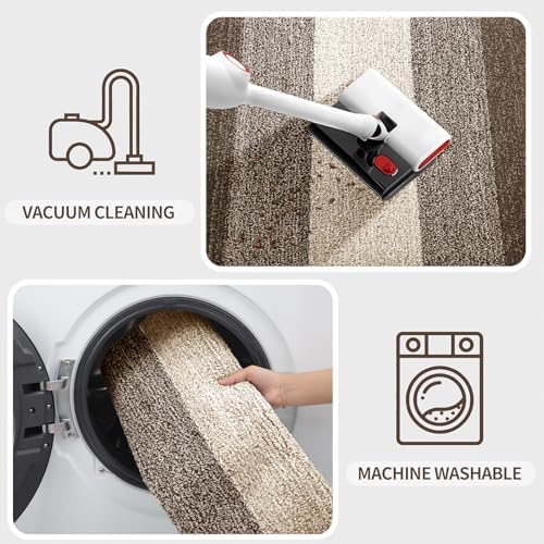 Kitinjoy Indoor Outdoor Door Mat, 47x20 Non-Slip Dirt Trapper Doormats - Image 5