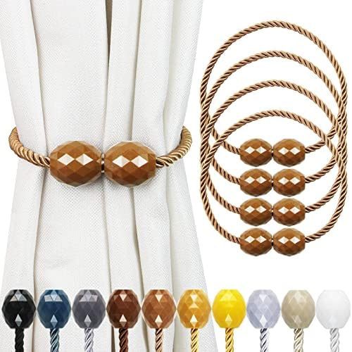 Strong Magnetic Curtain Tiebacks Decorative Rope Tie Backs Holdbacks Porlau by CurtainTiebacks