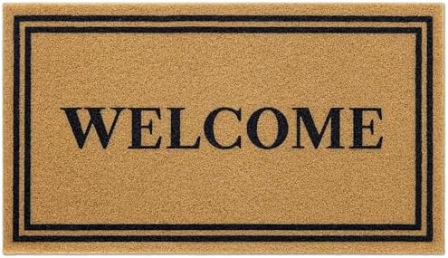 OLANLY Front Door Mat 30x17, Low Profile Doormat (Welcome) - Image 3