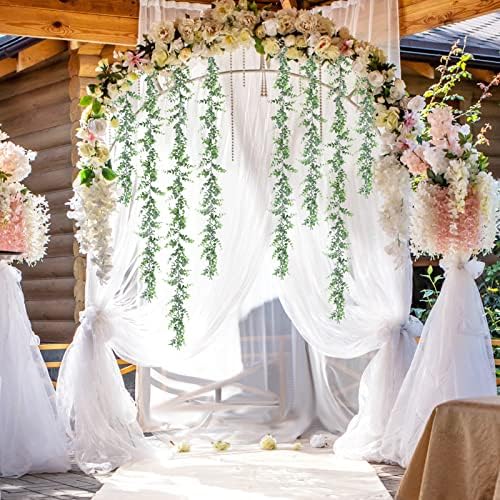 3 Pack Eucalyptus Garland 18Ft Artificial Vines Fake Greenery Garland - Image 3