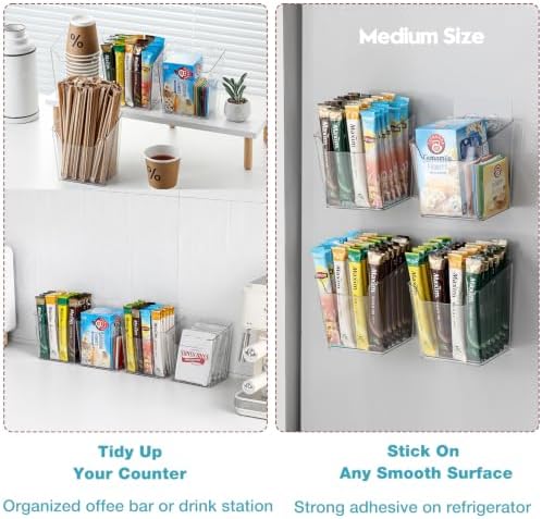 4 Pack Drink Packet Organizer, Hot Chocolate Packets/Drink Mix/Tea Holders - Image 6