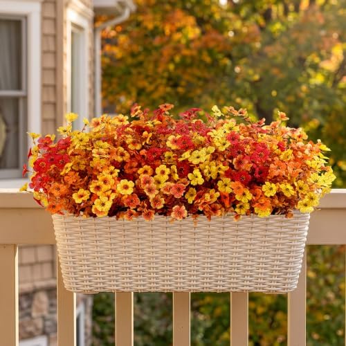 Lifewit Fall Artificial Flowers for Outdoor, Faux Flowers for Garden Decor - Image 6