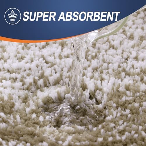 OLANLY Small Bathroom Rugs 24x16, Extra Soft Absorbent Microfiber Bath Rugs - Image 4