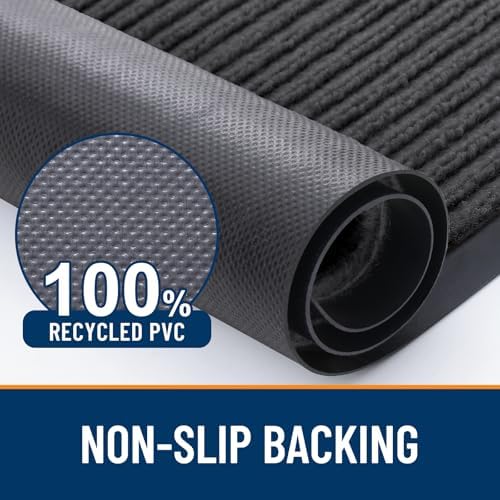OLANLY 2-Pack Front Door Mats 33x21, Waterproof Heavy-Duty Doormats - Image 3