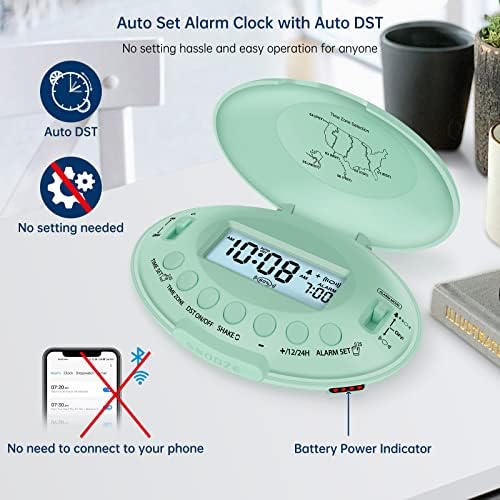 DreamSky Vibrating Alarm Clock for Heavy Sleepers Adults Under Pillow - Image 3