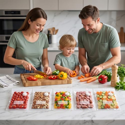 Reusable Vacuum Sealer Bags for Food with Air Valve 25 Pack Small 26x28 CM - Image 6