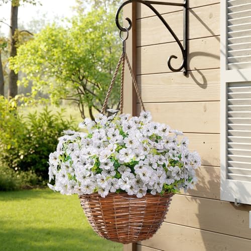 Lifewit Artificial Flowers for Outdoor, Faux Flowers for Garden Decor - Image 5