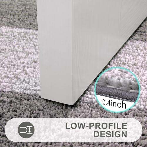 Kitinjoy Indoor Outdoor Door Mat, 48x32 Non-Slip Dirt Trapper Doormats - Image 4