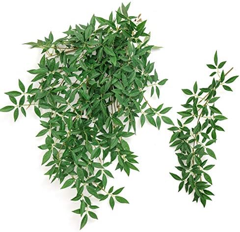 Ling's moment Rosa Banksiae Artificial Vines, Silk Greenery Garlands by LingsMoment