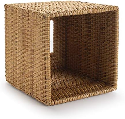 Rattan Tissue Box Cover Natural Woven Facial Napkin Holder Square (Natural, 5.5x5.5x5.9 Inch) - Image 3