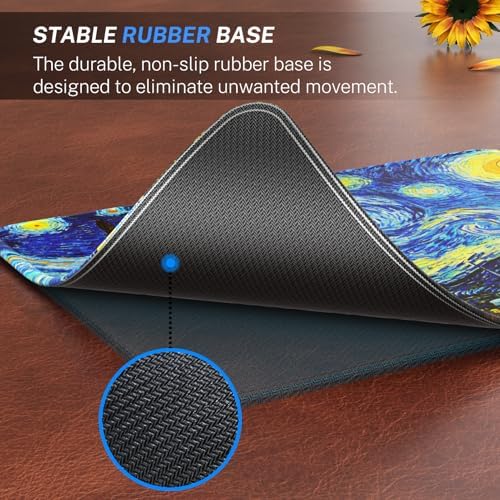 MROCO Essential Office & Gaming Mouse Pad, 8.5 x 11 Inch, Starry Night - Image 4