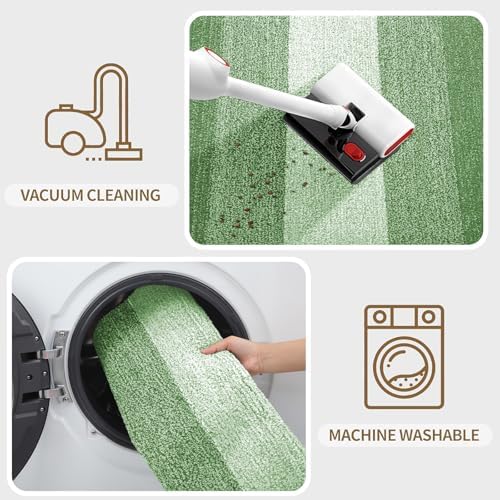 Kitinjoy Indoor Outdoor Door Mat, 36x24 Non-Slip Dirt Trapper Doormats - Image 5