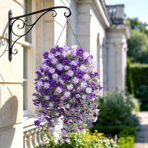 Artificial Flowers for Outdoor Decor, Fake Silk Flowers, 2PCS - Image 6