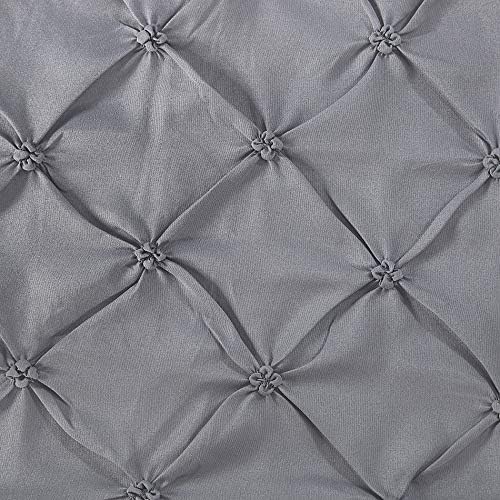 Vaulia King Pillow Shams 20 x 36 Set of 2, Grey - Image 4