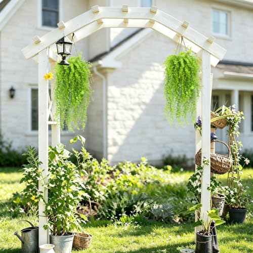 SJL Artificial Hanging Greenery Fake Eucalyptus Ivy Faux Trailing Plant - Image 3