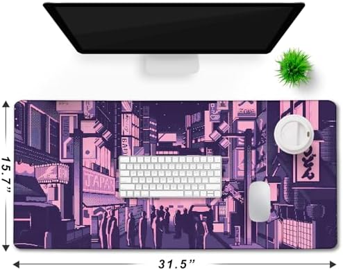 Large Mouse Pad Office Desk Pad Gaming, Kyoto - Image 6