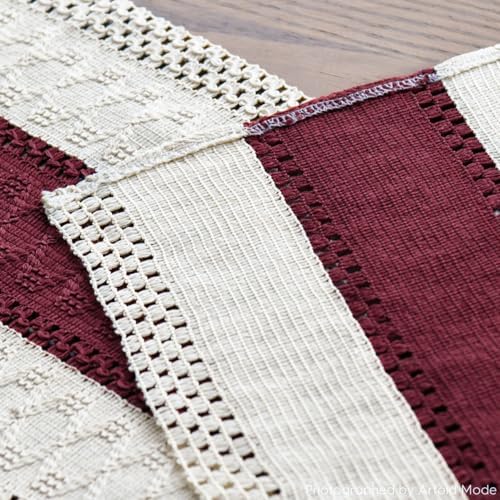 Artoid Mode Red Farmhouse Rustic Christmas Table Runner 12x48 Inch - Image 5
