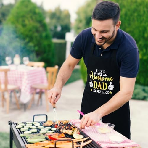 Funny Cooking Aprons for Men, Aprons for Adults with Two Pockets, Adjustable Chef Apron, Funny Gift for Men Women - Image 6