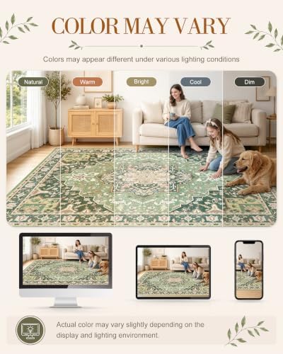 OLANLY 2x6 Washable Runner Rug, Soft Non Slip Carpet for Hallway Kitchen - Image 2